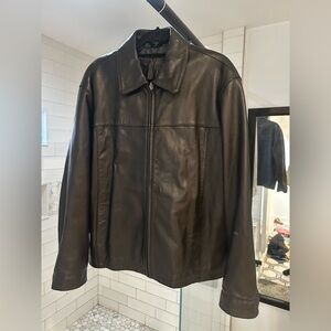 Vintage Reilly Olmes Black Leather Jacket